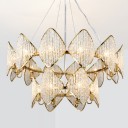 Ritz - Crystall Leaf Chandelier